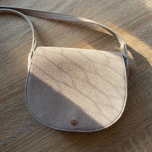 Tory Burch taupe crossbody